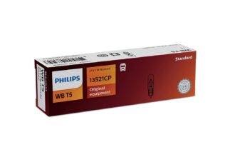 Philips halogenpære WB T5 med wedgesokkel