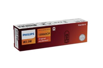 Philips Halogenpære W3W med wedgesokkel