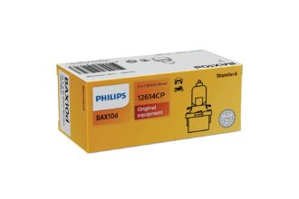 Philips pære B10D Brown Halogen Bax 10 pakning