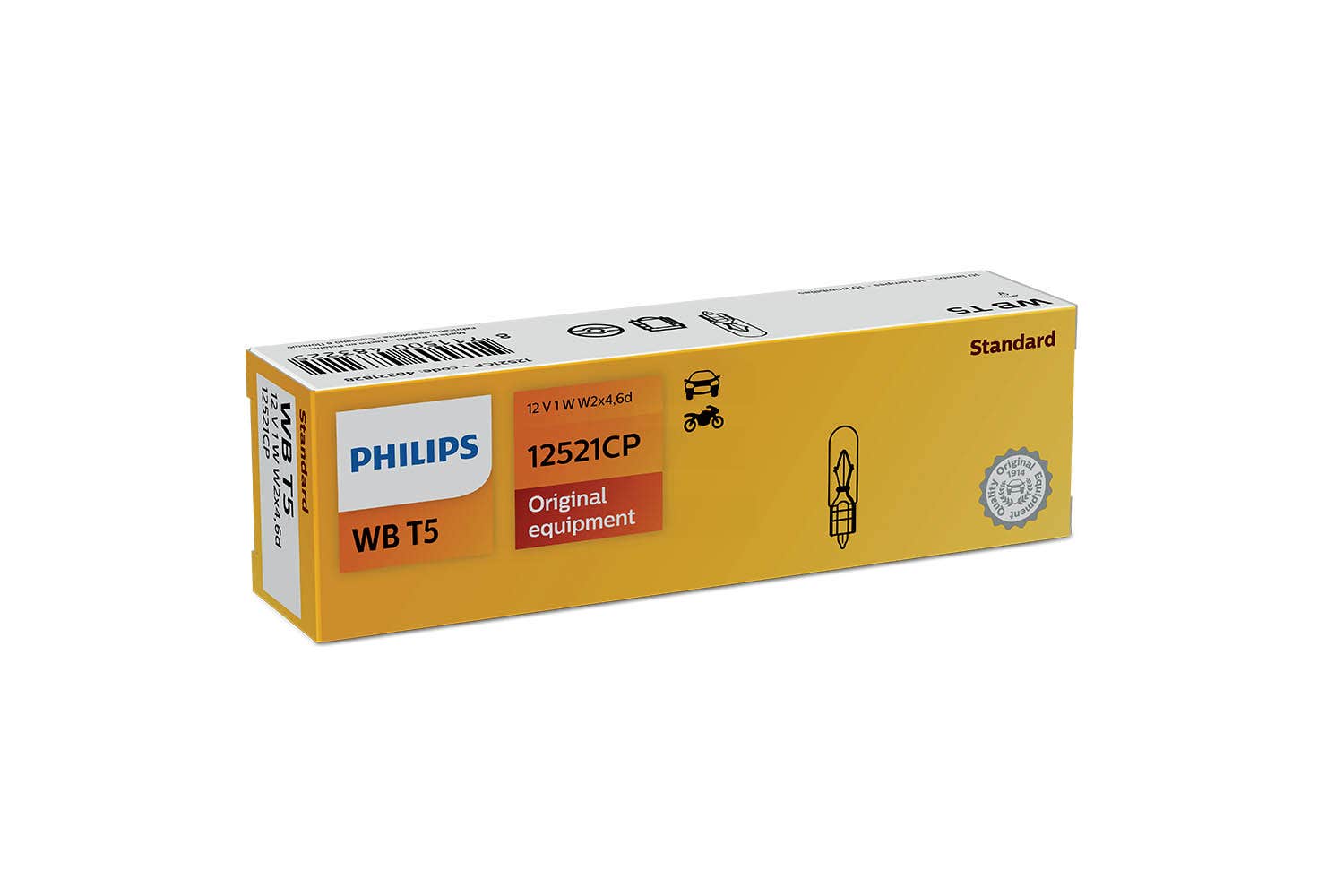Philips WBT5 pære 10 pakning 1 Philips WBT5 pære 10 pakning
