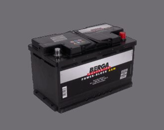 BERGA Power Block AGM 12V 80AH 800CCA (315/175/190mm)
