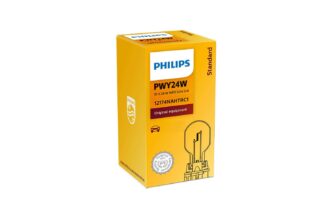 Philips pære PWY24W HiPerVision (amber)
