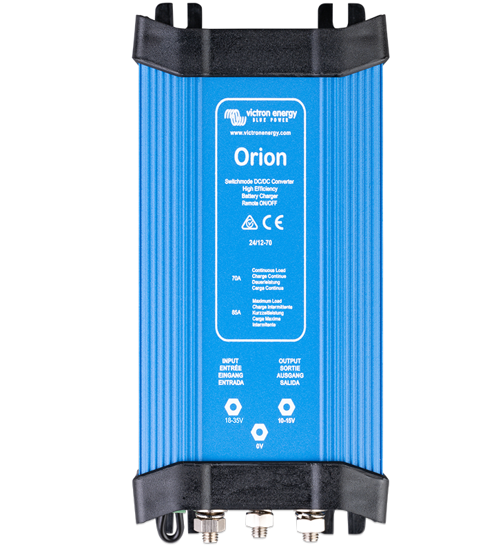 VICTRON Orion 24/12-70 Omformer Høy Effekt (Ikke Isolert) 1 VICTRON Orion 24/12-70 Omformer Høy Effekt (Ikke Isolert)