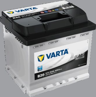 VARTA Black Dynamic Batteri 12V 45AH 400CCA (207x175x190/190mm) +venstre B20