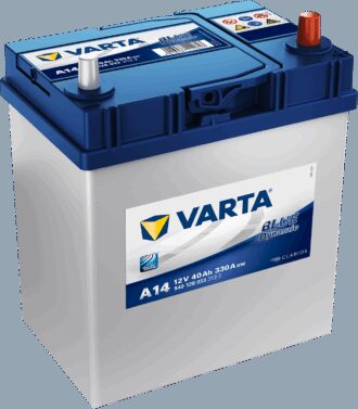 VARTA Blue Dynamic Batteri 12V 40AH 330CCA (187x127x200/227mm) +høyre A14