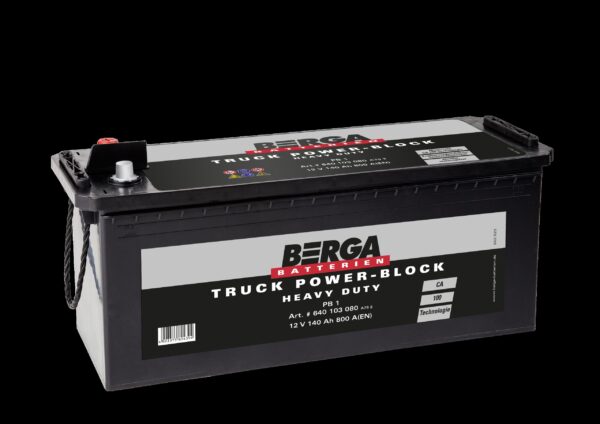 BERGA Truck Power Block12V 140AH 800CCA (513/189/223mm)