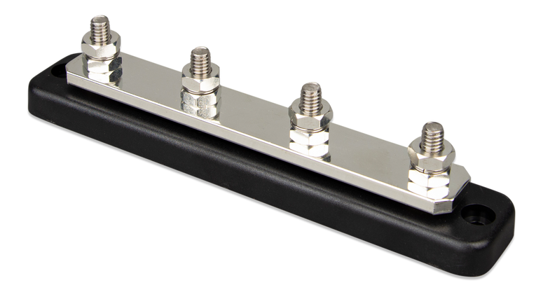 0547ba28-ef57-4cf2-9381-a55dfafc2820 VICTRON Busbar 250A 4P + Deksel - Bilde 1