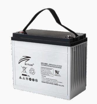 RITAR High Rate AGM Batteri 12V 155AH (340x173x280(285)mm) M8