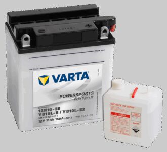 VARTA MC Batteri 12V 11AH 150CCA (136x91x146mm) +høyre YB10L-B2
