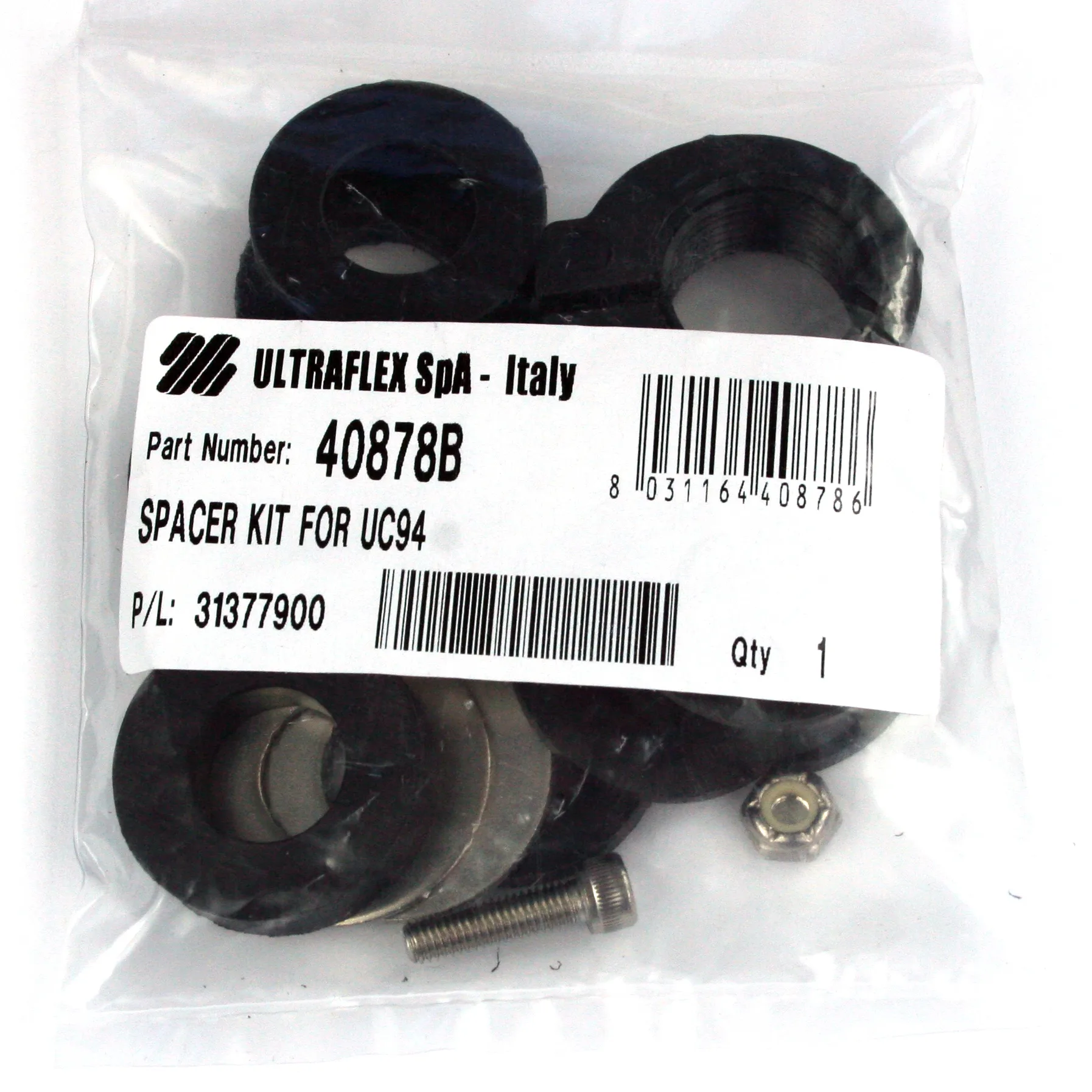 Sett med distanseskiver for syl. UC94/UC95