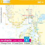 Kart kombi Atlas No 4 - Flekkefjord til Kristiansand