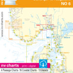 Kart kombi Atlas No 6 - Stavanger til Haugesund