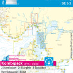 Kart kombi Atlas Sverige 5.2 - Vestkysten Sødra
