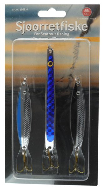 Osean sluksett Sjøørret - 3pk - 16gr