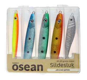 Osean Sildesluk Mix - 5pk - 40gr, 60gr