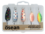 Osean sluksett Ferskvann #2 - 5pk - 7 gr, #2 - 4.5gr - m/slukboks - Bilde 2