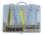Osean sluksett Sildesluk - 5pk - 18gr - 25gr - 40gr - 60gr m/slukboks