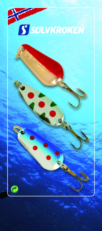 Sølvkroken Ferskvann - 3pk - 7 gr