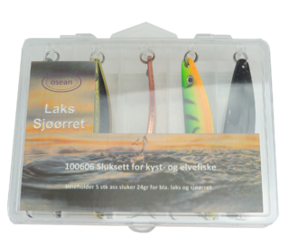 Osean sluksett Kyst / Elv - 5pk m/boks - 24gr