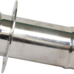 Eksosgjennomføring rett 63 mm