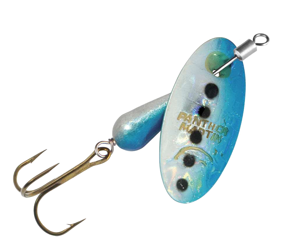 100868.webp Panther Martin - Inline swivel - Holographic Silver/Blue - Bilde 1