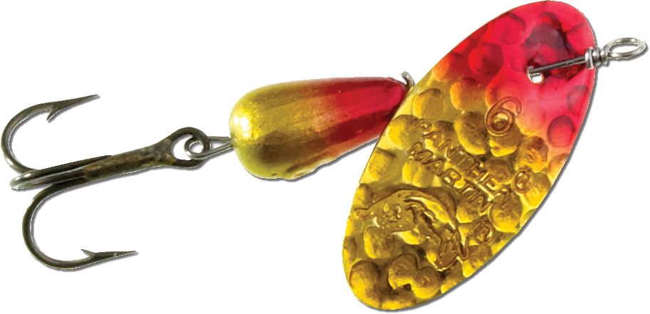 Panther Martin - Hammered - Red/Yellow 1 Panther Martin - Hammered - Red/Yellow