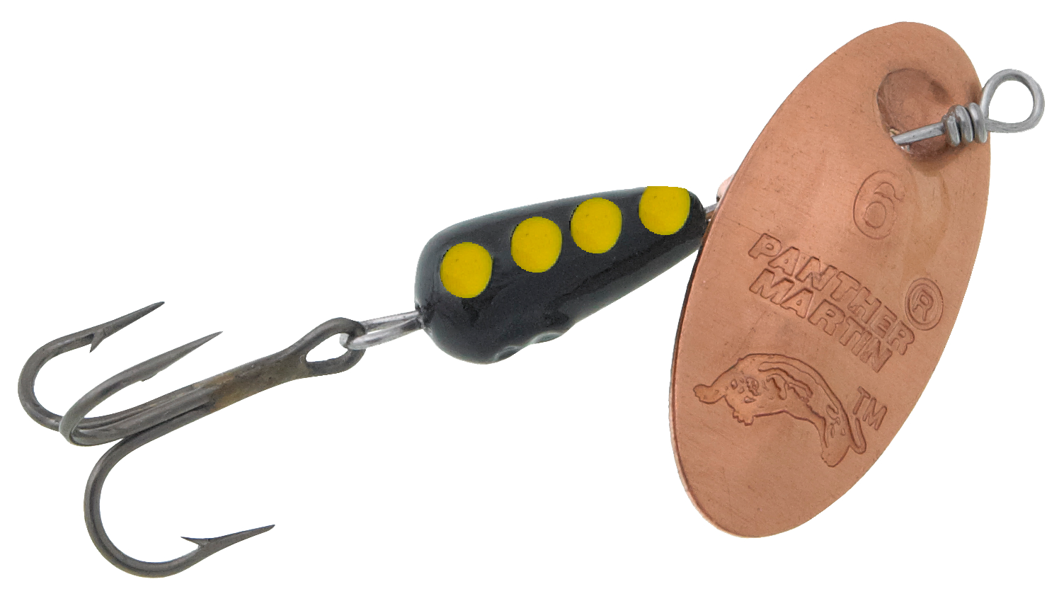 Panther Martin - Classic Regulars - Copper Black/Yellow 1 Panther Martin - Classic Regulars - Copper Black/Yellow