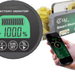 Batterimonitor Smart med LCD-display
