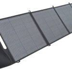 1852 Sammenleggbart solcellepanel m/regulator 200 W