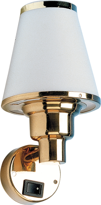 Lampett messing 12V, 10W 1 Lampett messing 12V, 10W