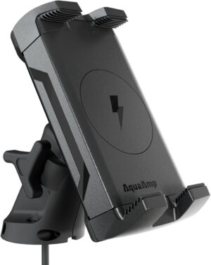 AquaAmp 500 telefonholder/lader 15W Qi2 m/magnet