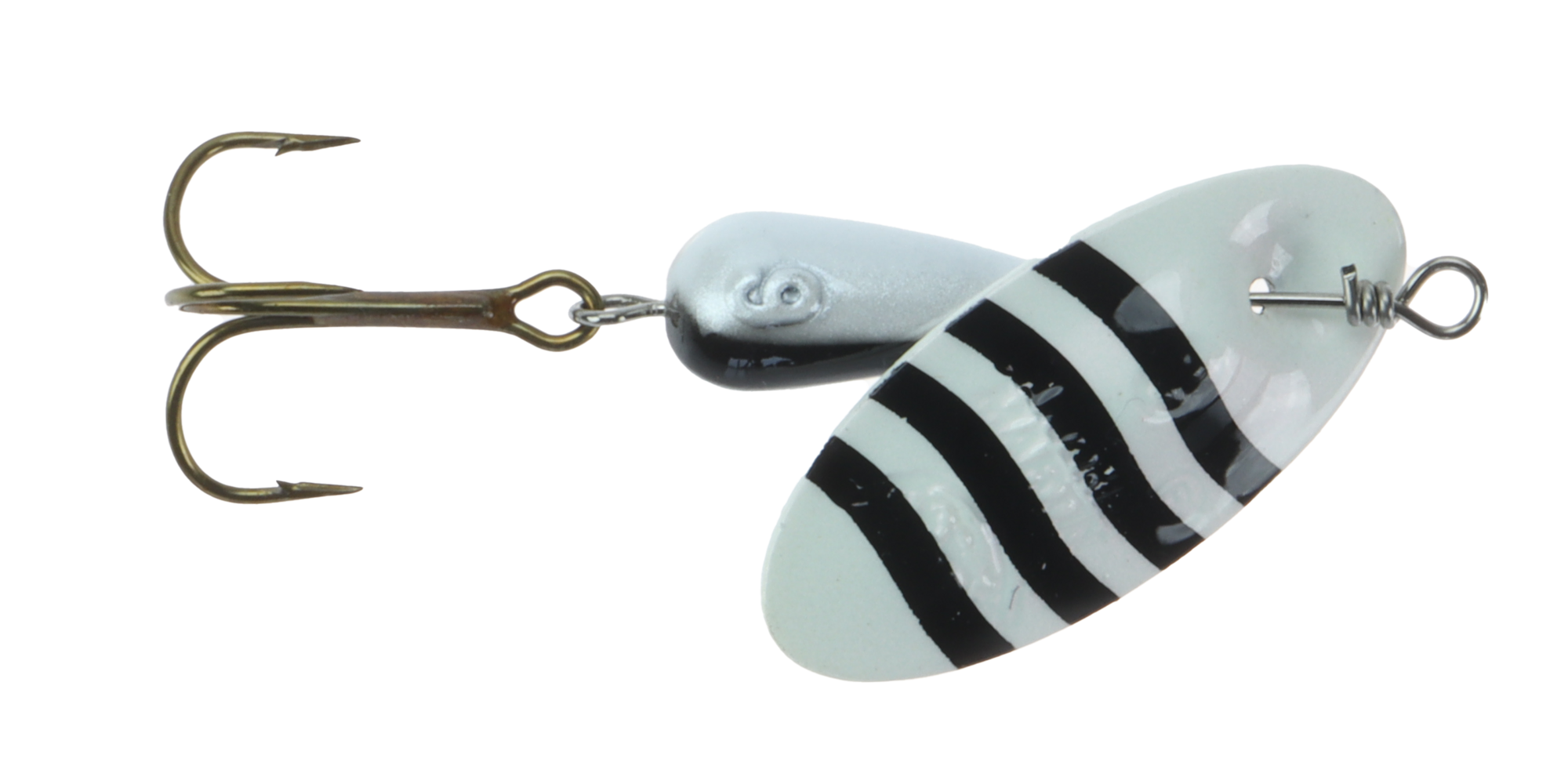 Panther Martin - Albino Zebra - Hvit / Sorte striper