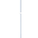 VHF antenne 1m m/falldown brakett 4 m kabel