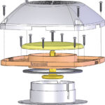 Ventilator, firkantet