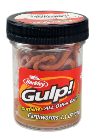 Gulp Meitemark - Fiskeagn - Brun - 10cm