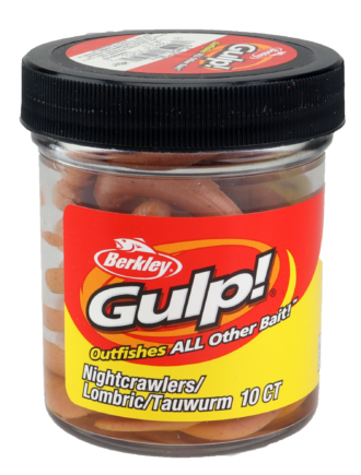 Gulp Meitemark - Fiskeagn - Brun - 15cm