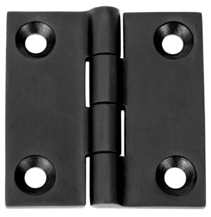 1852 Hengsel 51 x 51 mm syrefast sort