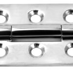 1852 Hengsel dempet Rustfritt 65x44mm