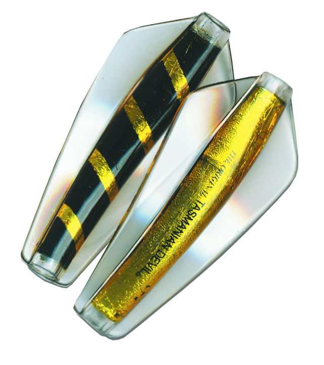 Tasmanian Devil - Blyfri - 88 Gold Zebra  - 13,5gr