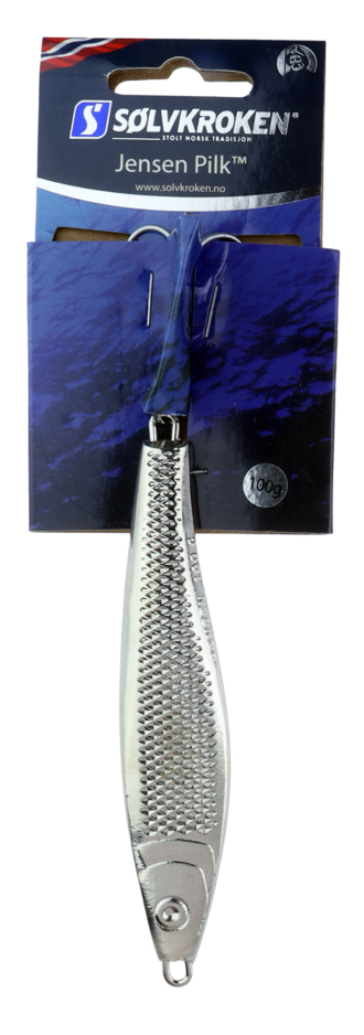 Sølvkroken Jensen Pilk - Blank Forniklet