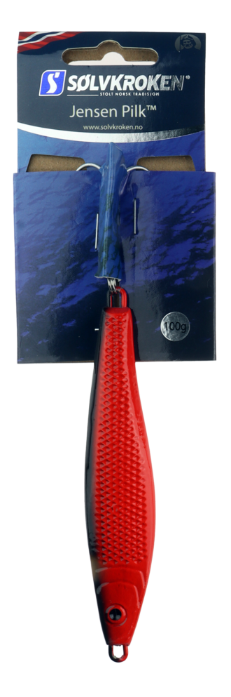 Sølvkroken Jensen Pilk - Rød / Sort