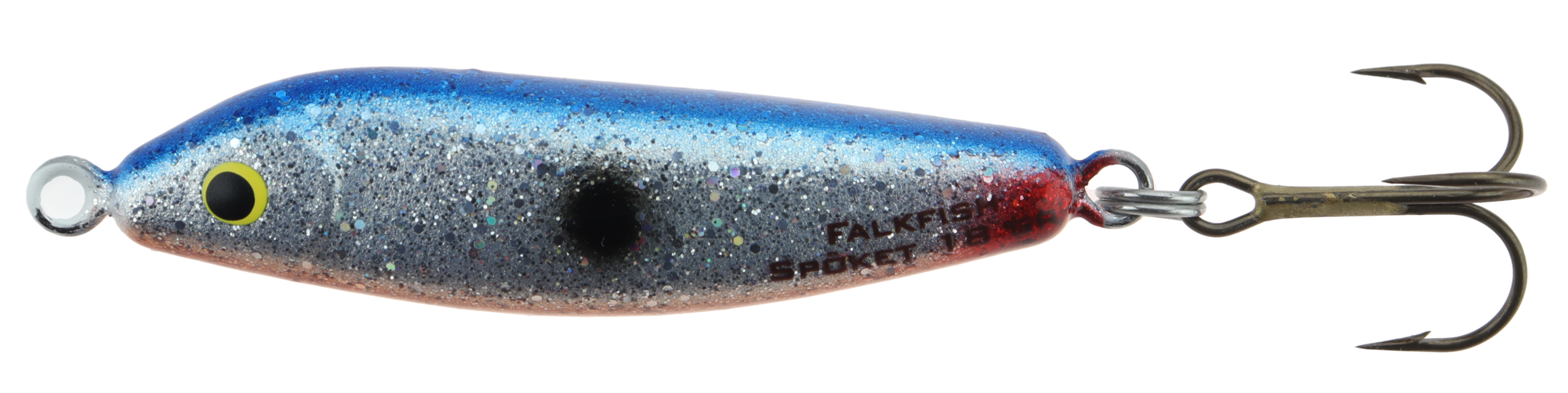 Falkfish Spöket Kystwobbler 272 - 272 Blue Glitter 1 Falkfish Spöket Kystwobbler 272 - 272 Blue Glitter