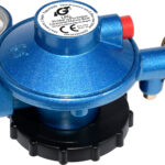 Gassregulator med manometer M14 tilkobling