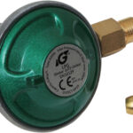 Gassregulator M16 m/gjengetapp og slangestuss