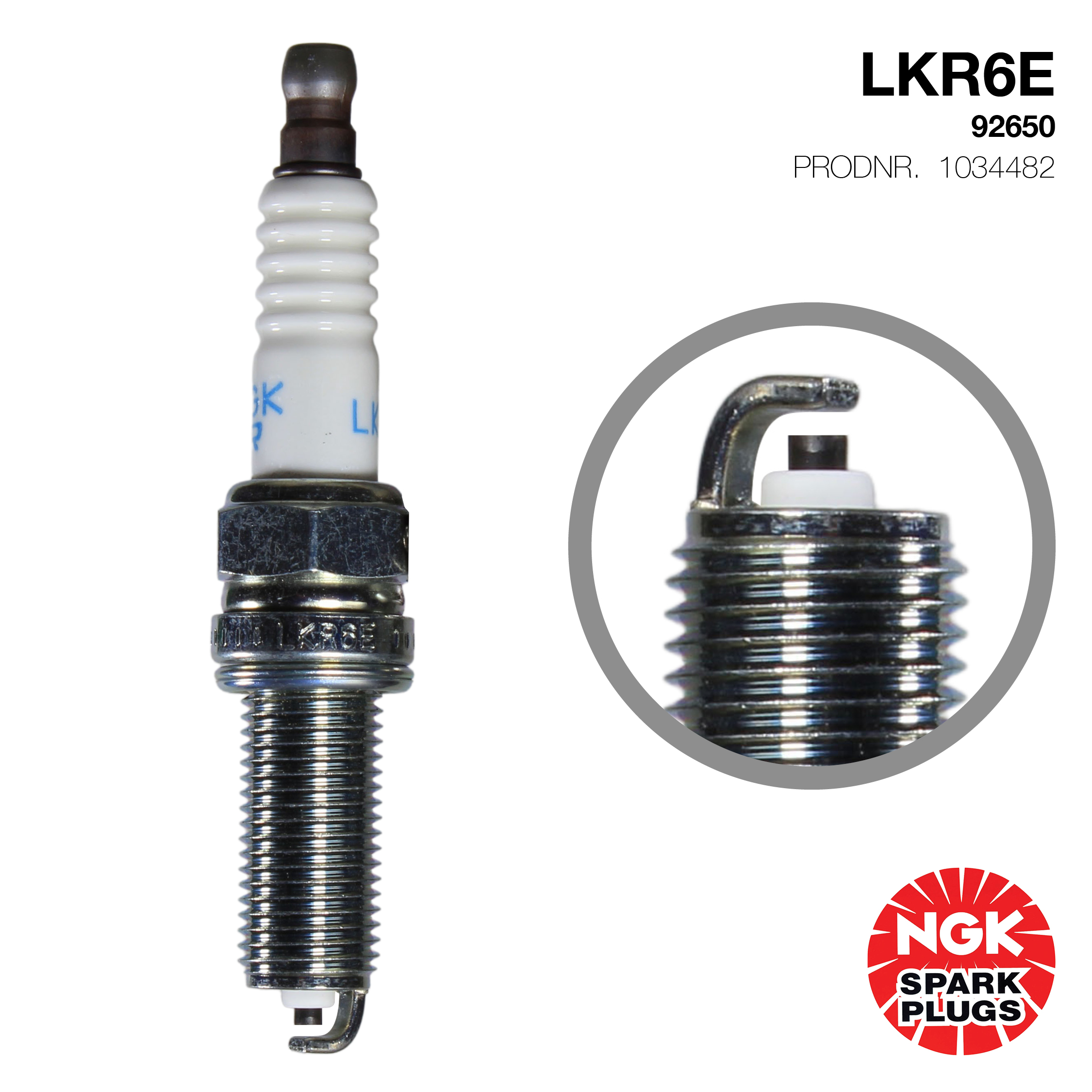 NGK Tennplugg LKR6E 1 NGK Tennplugg LKR6E