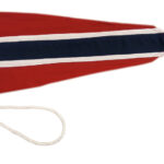 Båtvimpel 50x20 cm
