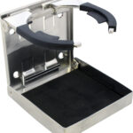 Glass/flaskeholder, sidemontert, syrefast