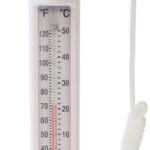 1852 Badetermometer hvit