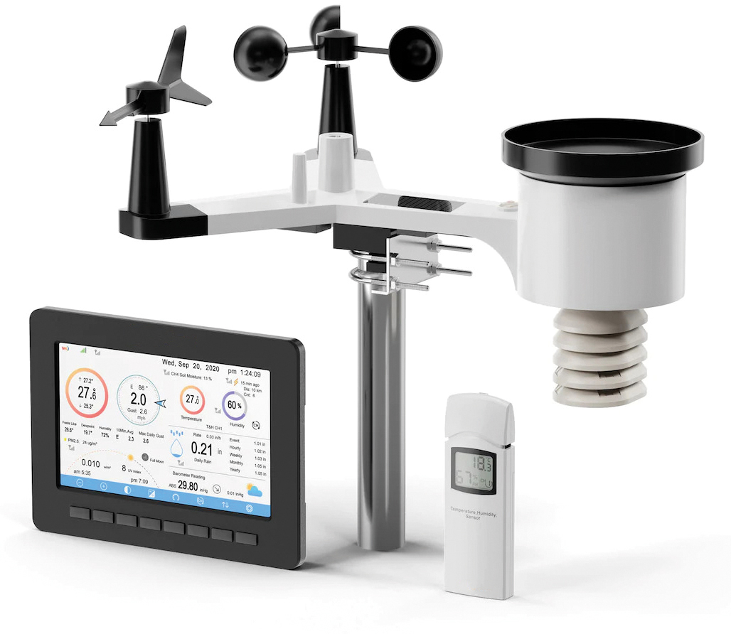 Værstasjon PRO 2 Wifi meteorolog 1 Værstasjon PRO 2 Wifi meteorolog
