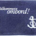 1852 Matte Velkommen ombord 61 x 45 cm